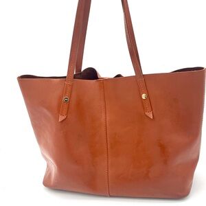J.CREW leather tote